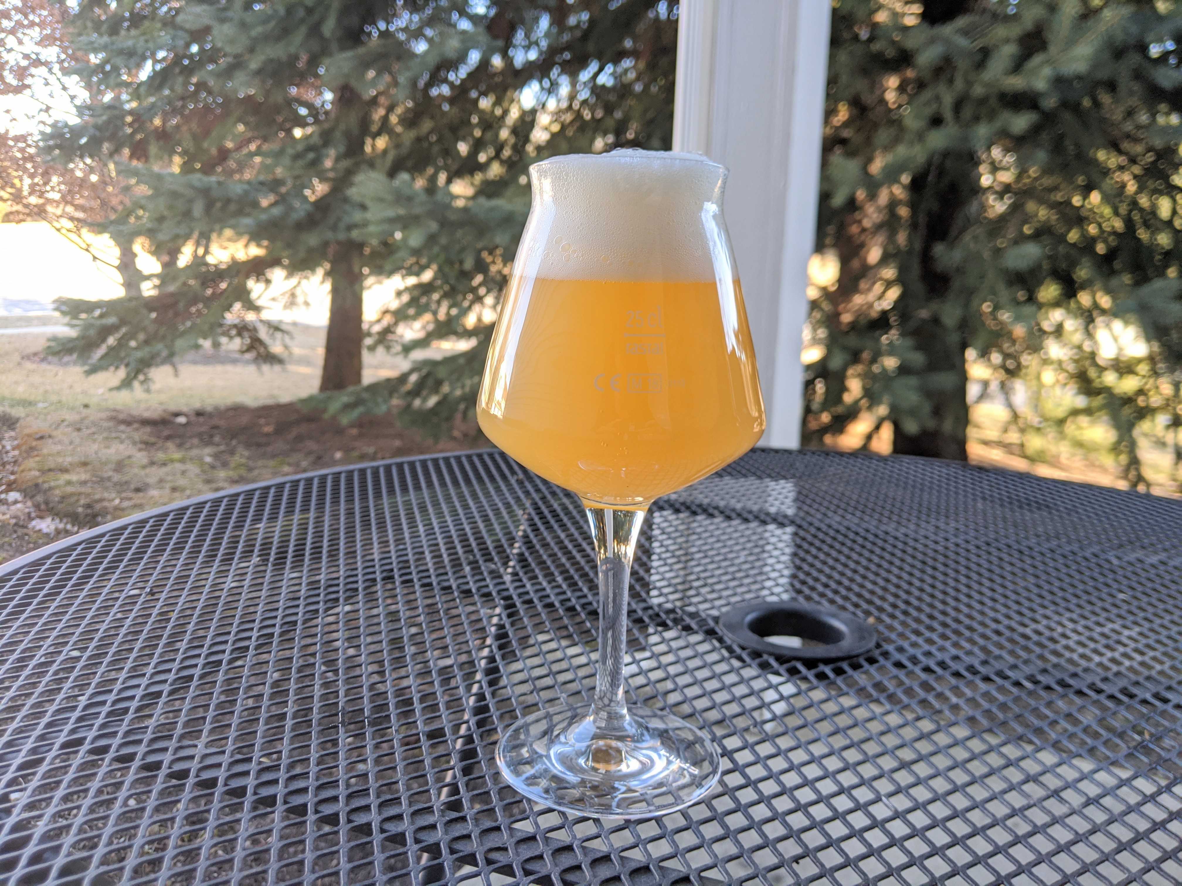 mashing in the grains